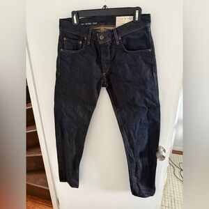 rag & bone Men's Dark Blue Jay Skinny Jeans Size 32